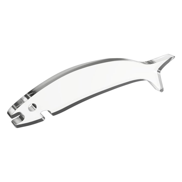 Acrylic Fish Shaped Oven Push Pull Rack Baking Push Pull Tool(Transparent)