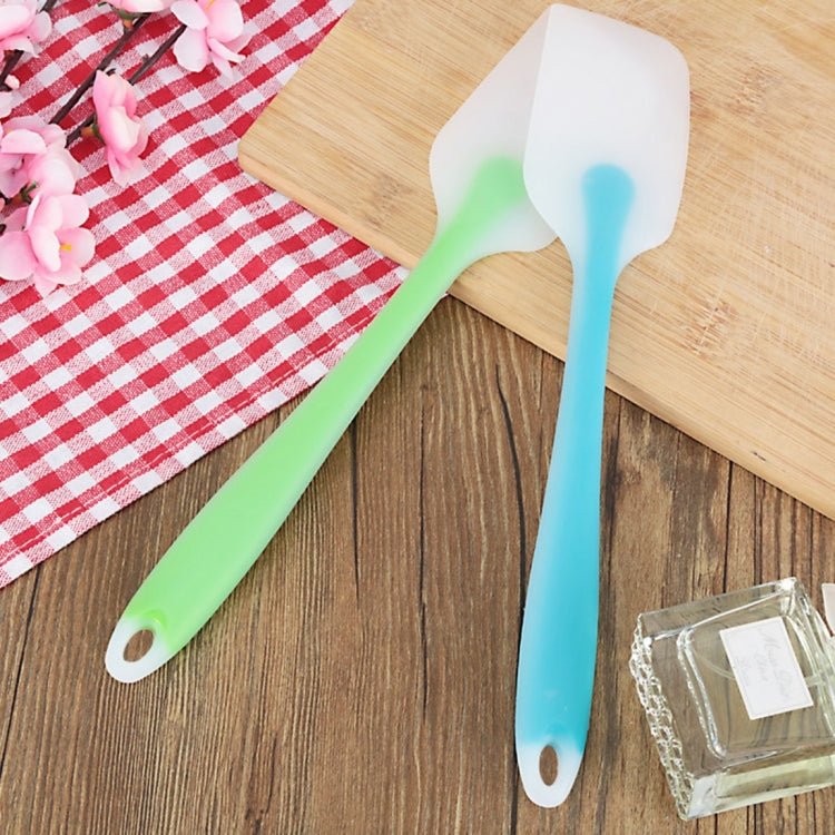 5 PCS Baking Tool Translucent Integrated High Temperature Resistance Cream Silicone Scraper Cake Spatula, Random Color Delivery - Image 6