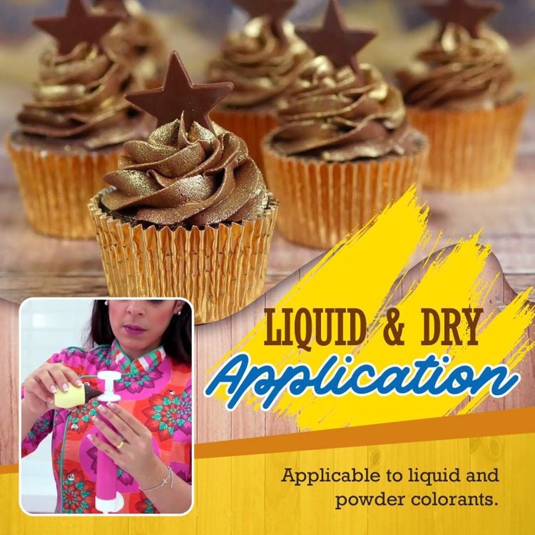 Cake Coloring Manual Duster Cake Spray Tube Baking Decoration Tool - Image 5