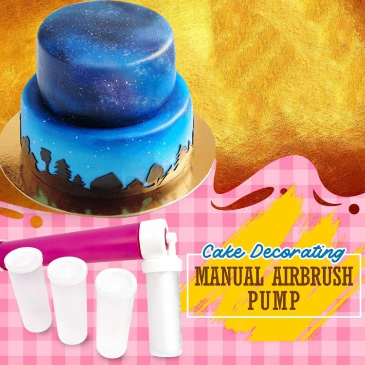 Cake Coloring Manual Duster Cake Spray Tube Baking Decoration Tool - Image 6