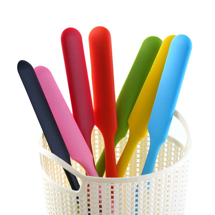 Long Silicone Spatula Butter Cake Cream Scraper Baking Tool(Pink) - Image 7