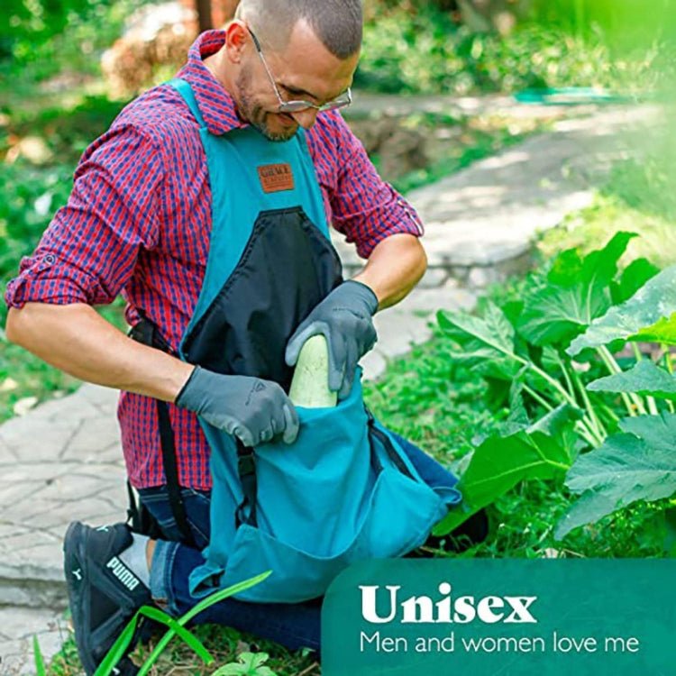 Oxford Fabric Picking Fruit And Vegetable Backpack Tool Apron(Blue) - Image 7