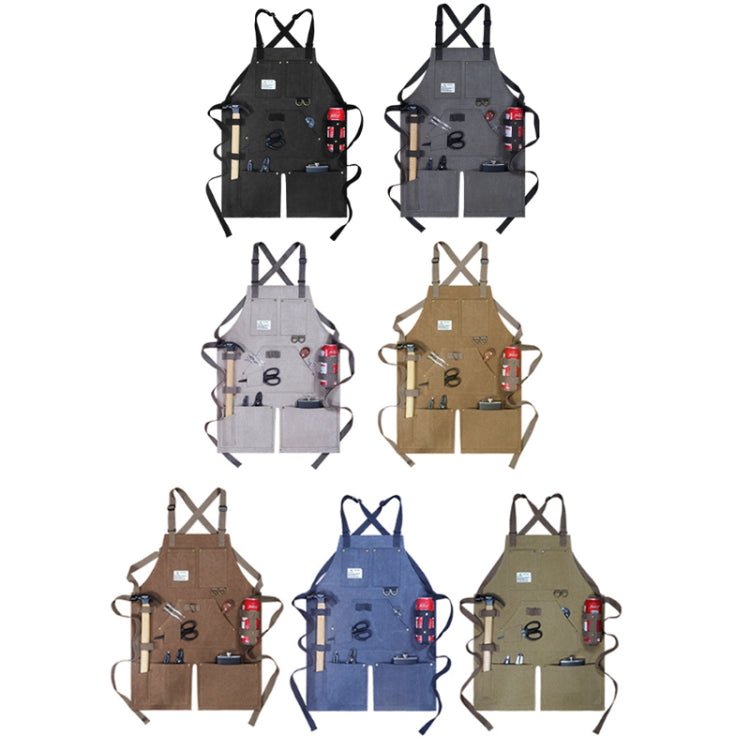 Heavy Canvas Workwear Craftsman April(Black) - Image 2