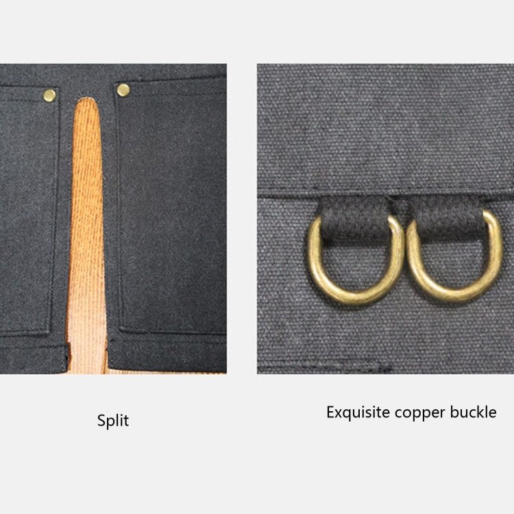 Heavy Canvas Workwear Craftsman April(Black) - Image 6