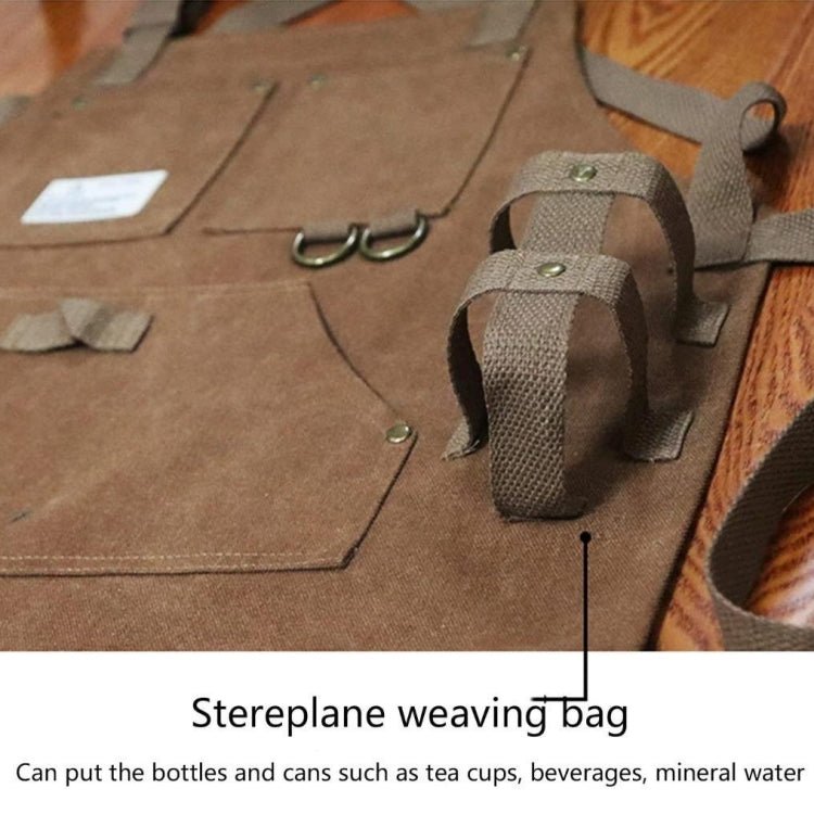 Heavy Canvas Workwear Craftsman April(Black) - Image 8