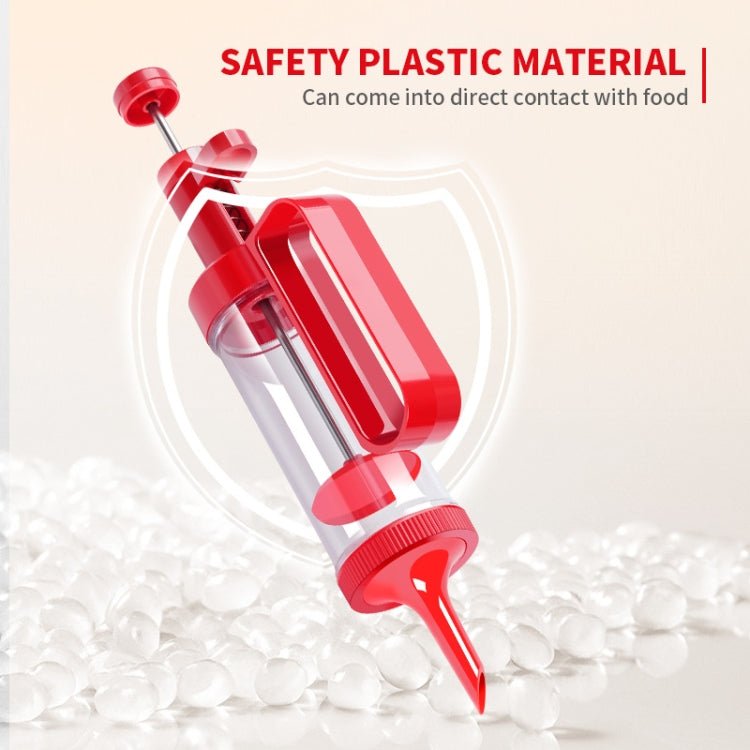 Cookie Biscuit Mold Decorator Set Baking Decoration Nozzle Tools(Red) - Image 6