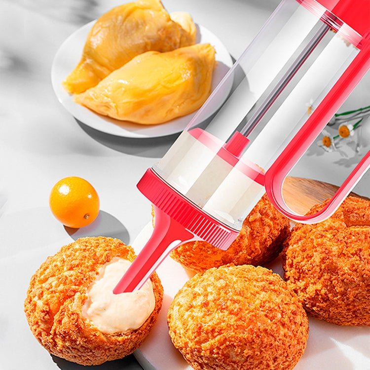 Cookie Biscuit Mold Decorator Set Baking Decoration Nozzle Tools(Red) - Image 9