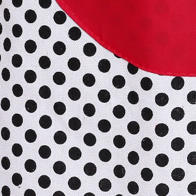 Home Kitchen Cooking Simple Bow Lace Apron(Red) - Image 3