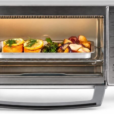 BLACK+DECKER 4-Slice Toaster Oven with Natural Convection, Stainless Steel, TO1760SS (TO1760SST-1)